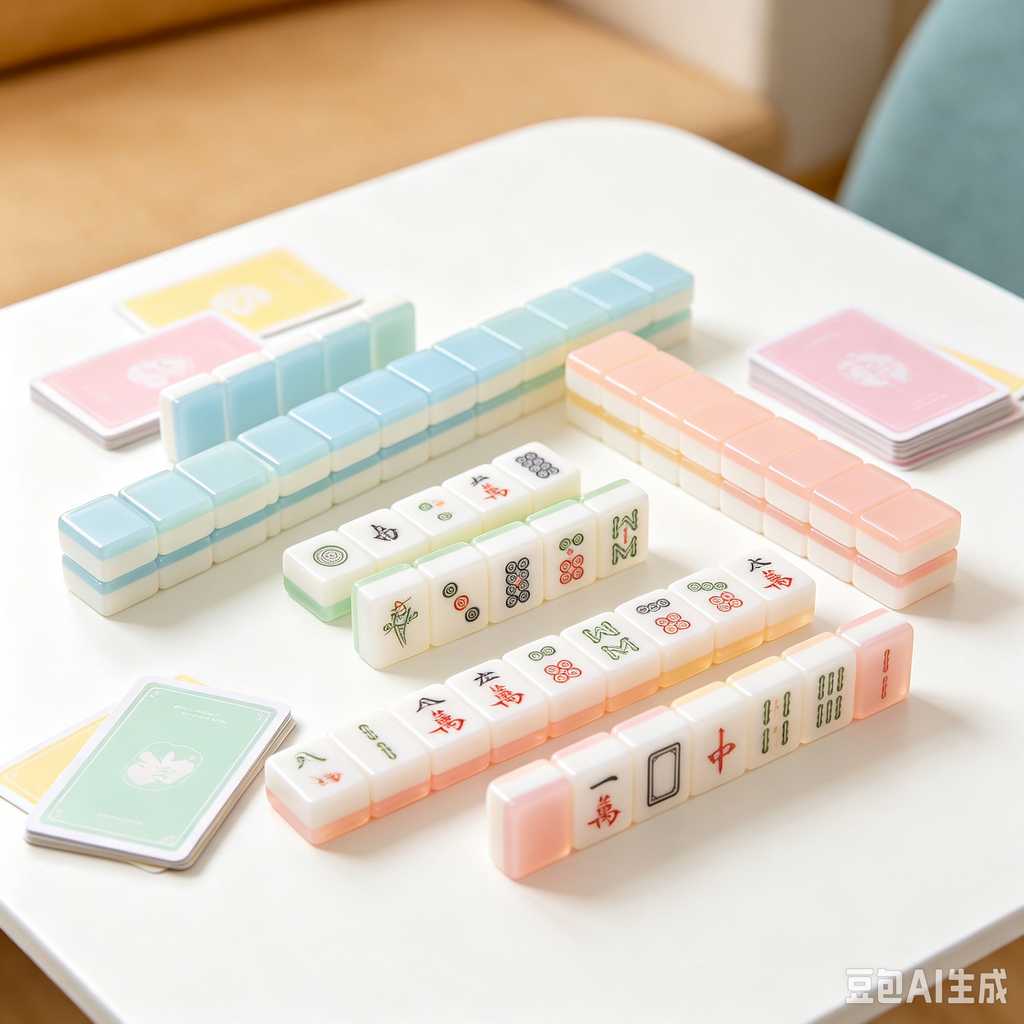 premium compact mahjong set